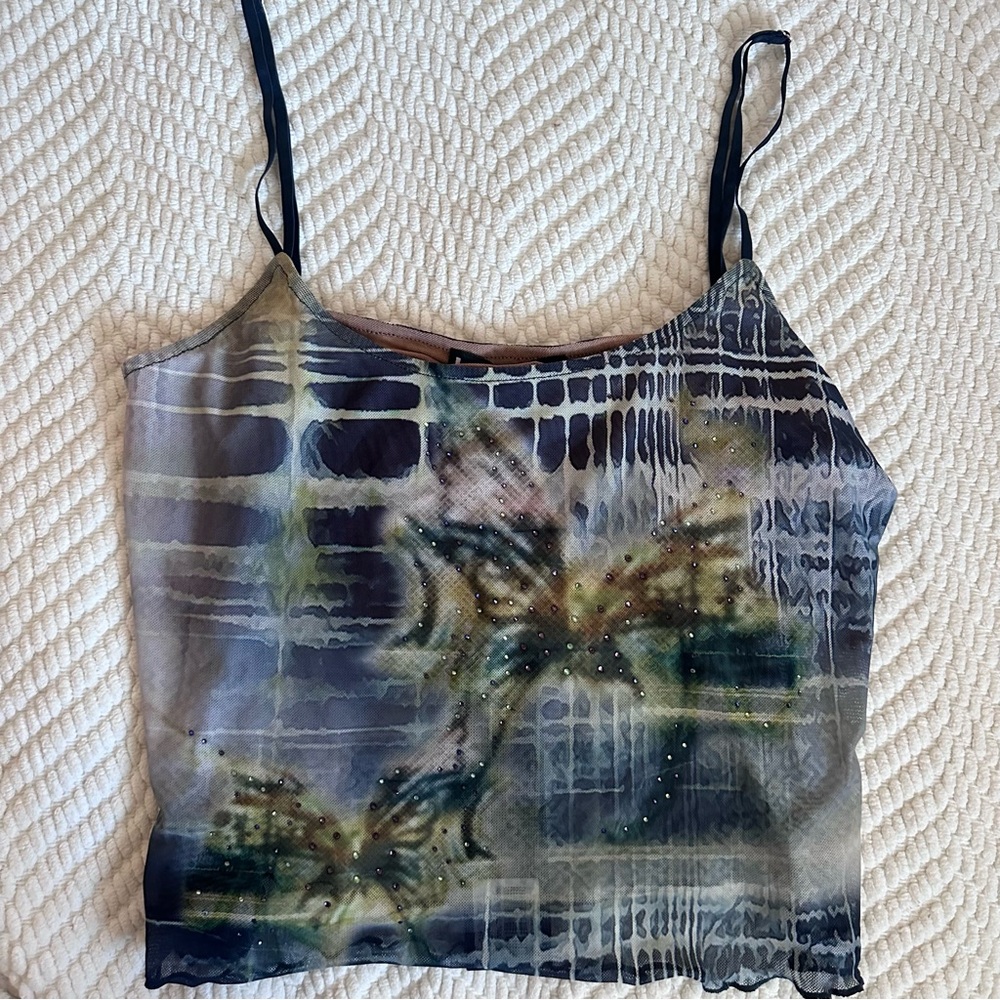 IAMGIA y2k Butterfly Top